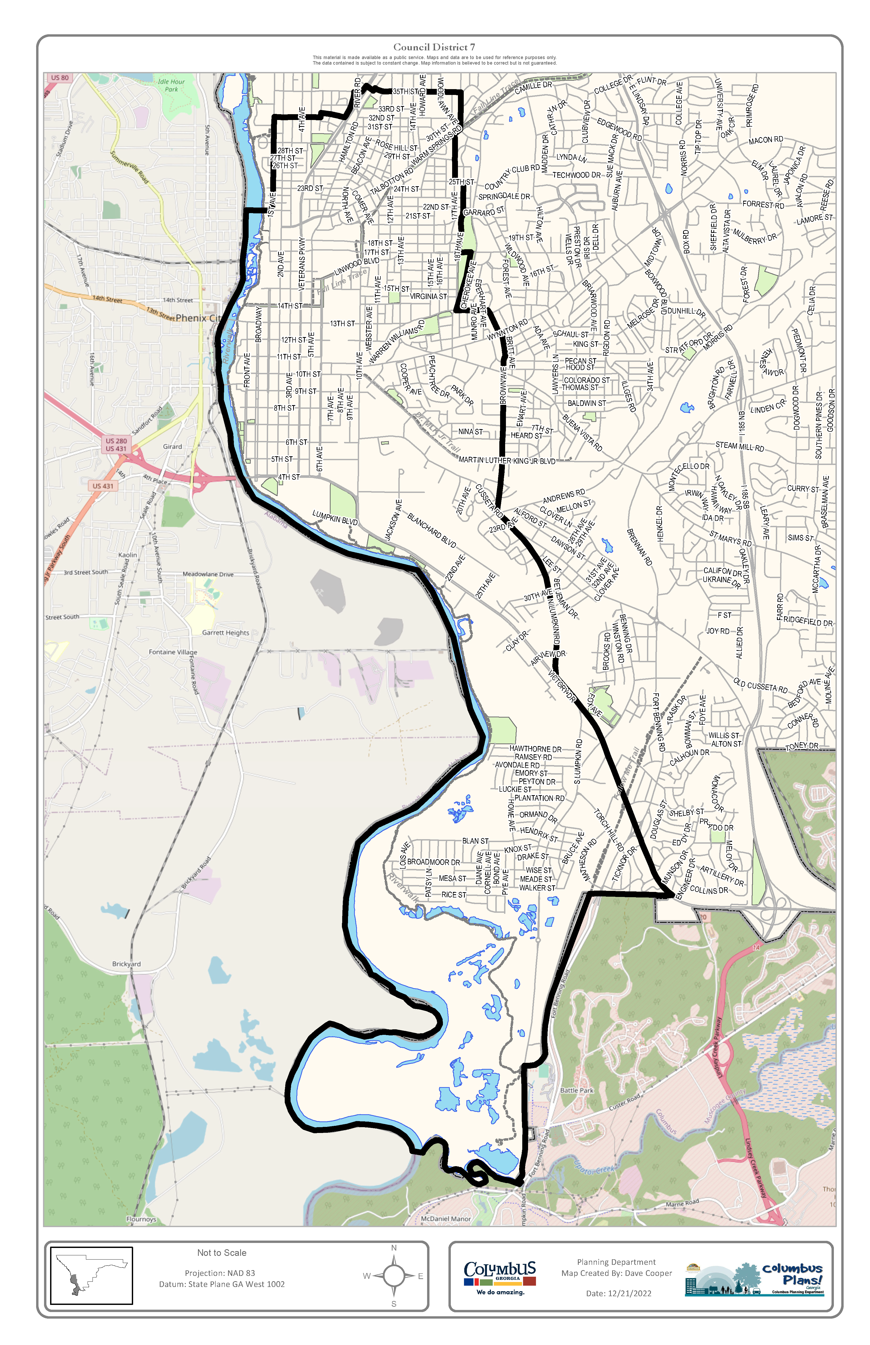 District 7 Map